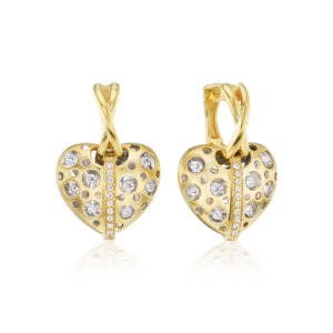 18kt. 36 Diamond approx. 0.36pts  earrings