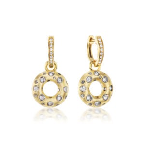 18kt 32 diamond 0.24pts earrings