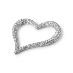 My Open Heart Diamond Pendant